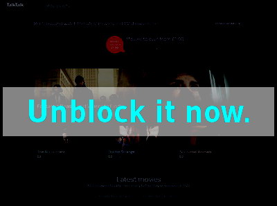 Click here to unblock Blinkbox